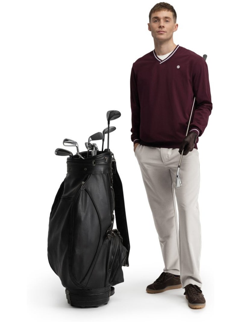 Pullover antivento da golf uomo golf uomo stinger cherry Rosso - Kiabi