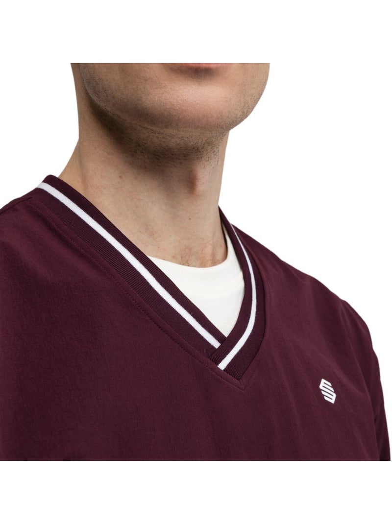 Pullover antivento da golf uomo golf uomo stinger cherry Rosso - Kiabi