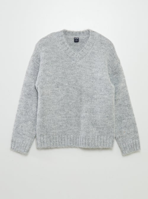 Pullover caldo scollo a V - Kiabi