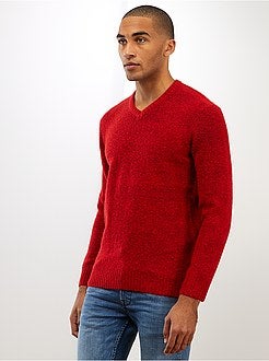 Pullover collo a V - Kiabi