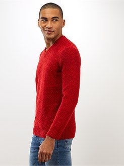 Pullover collo a V - Kiabi