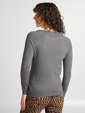 Pullover con apertura con zip da allattamento apertura con zip
