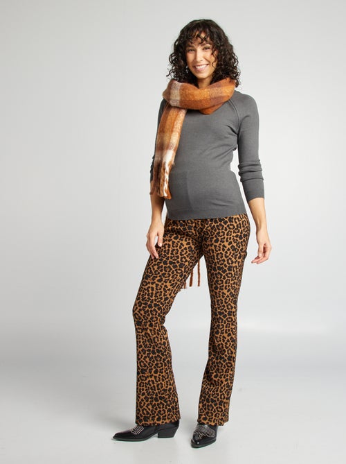 Pullover con apertura con zip da allattamento apertura con zip - Kiabi