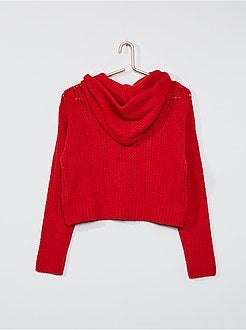 Ragazza 10-18 anni - Pullover con cappuccio - Kiabi