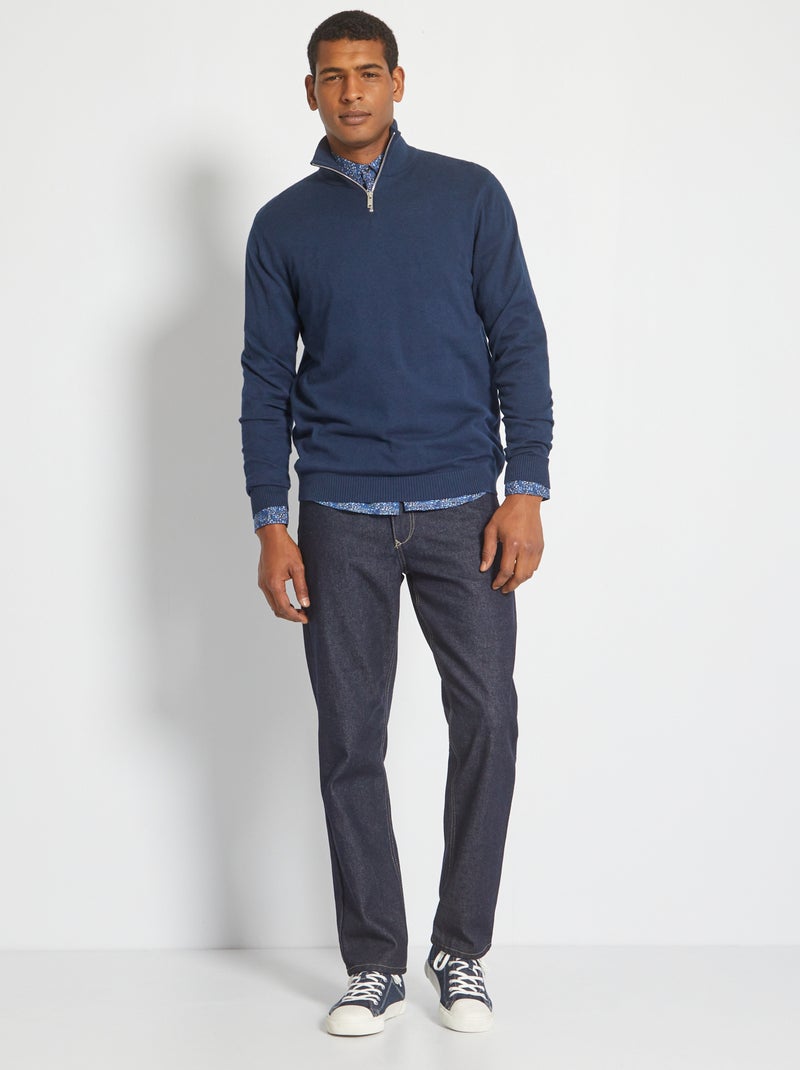Pullover con collo a lupetto 'Produkt' BLU - Kiabi