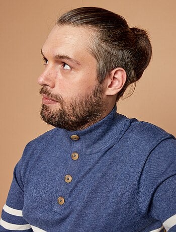 Pullover con collo alto con zip alla marinara - So Easy