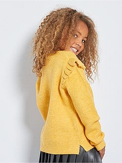 Pullover con volant - Kiabi