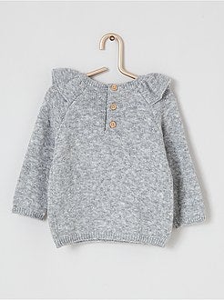 Pullover con volant - Kiabi