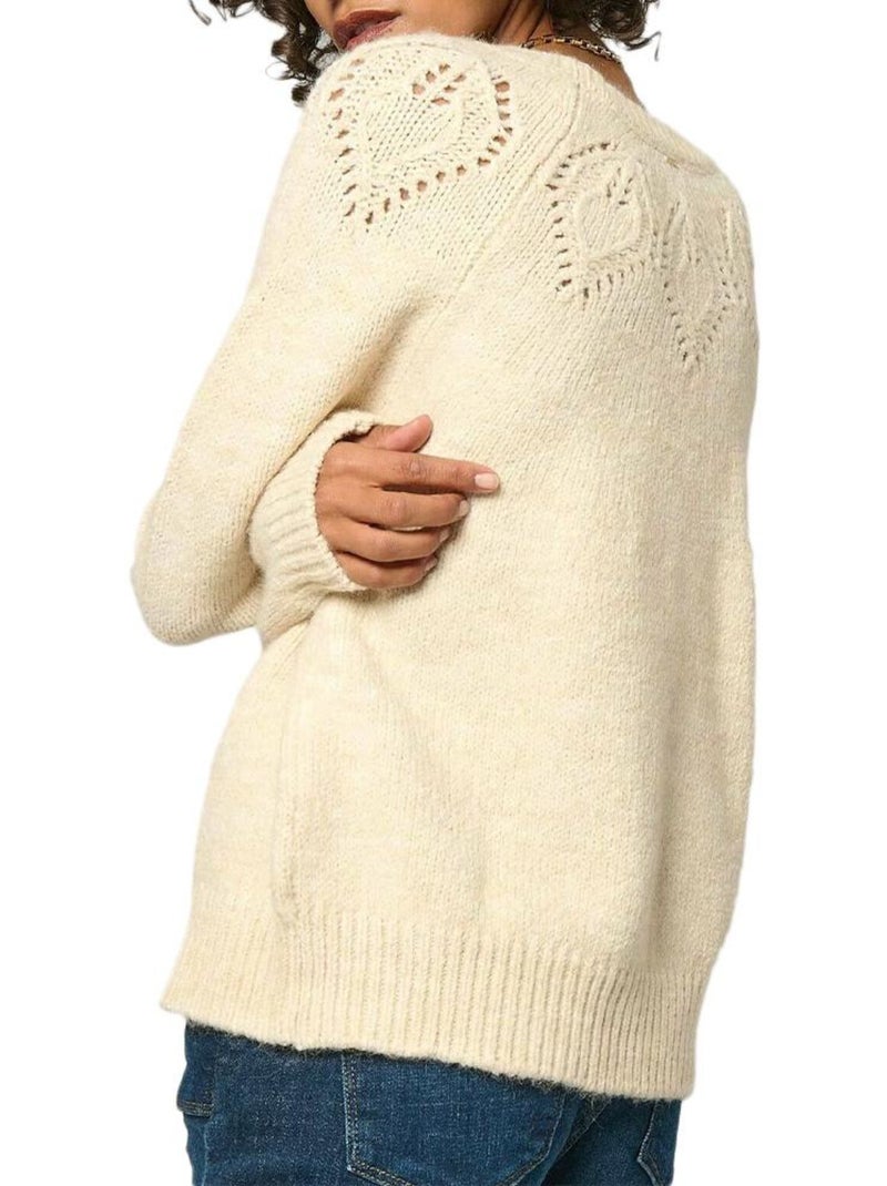 Pullover da Donna Kaporal Beige - Kiabi
