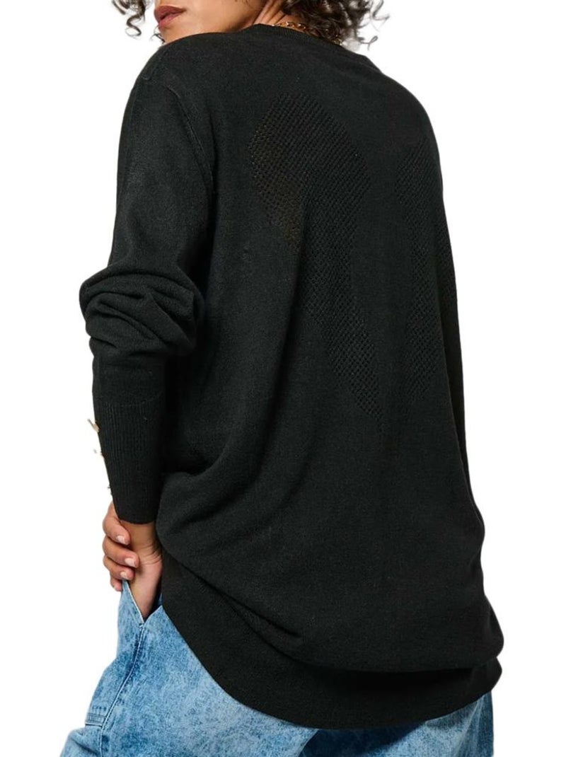 Pullover da Donna Kaporal Marka Nero - Kiabi