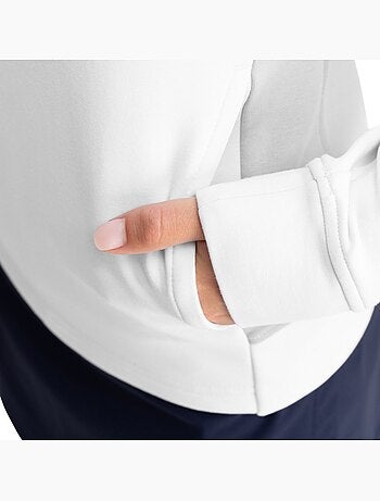 Pullover da golf da donna con cerniera zip a 1/4 golf donna caddy