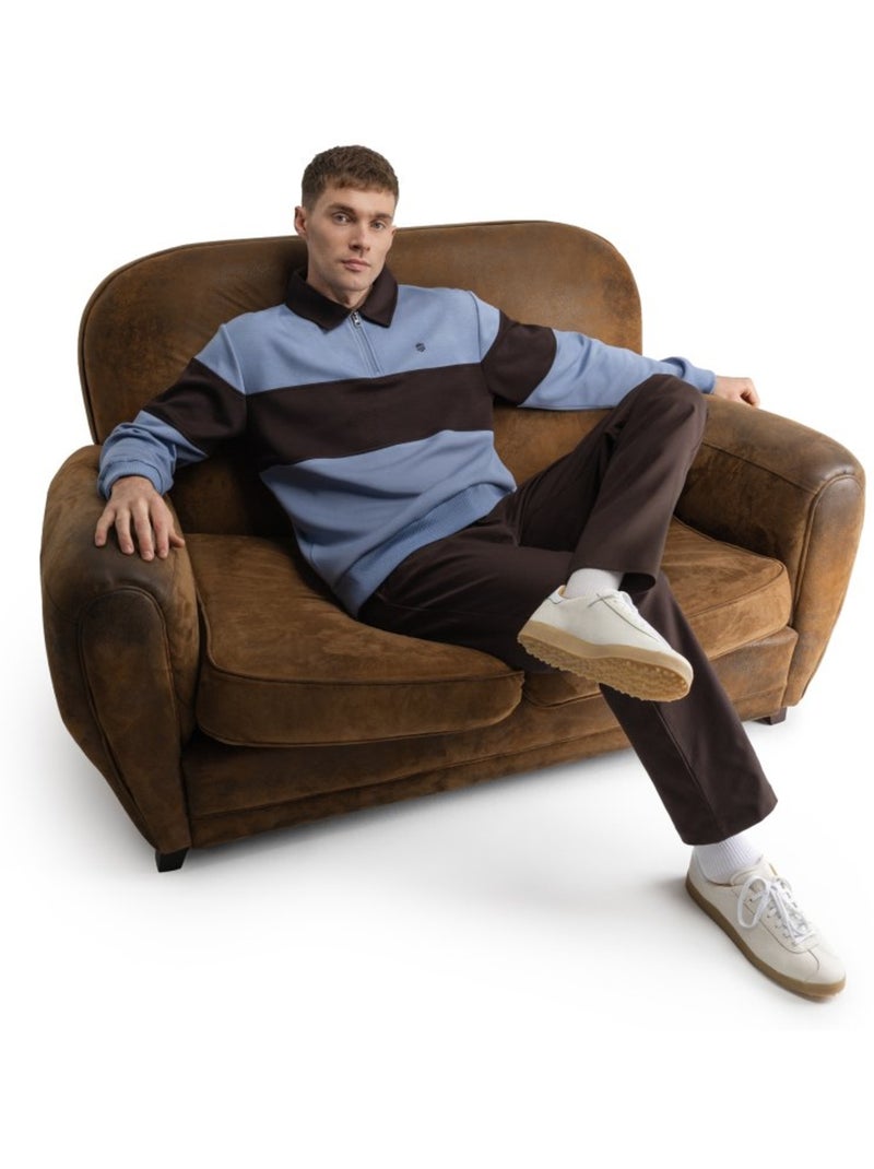 Pullover da golf uomo golf uomo eagle Blu - Kiabi