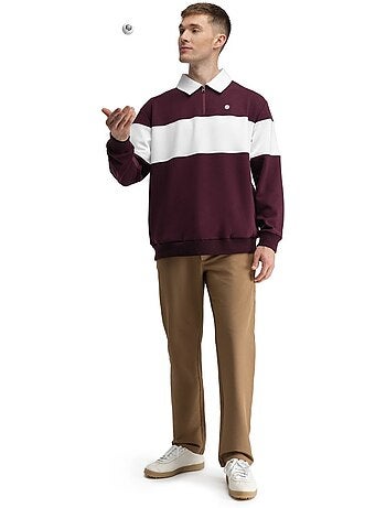 Pullover da golf uomo golf uomo eagle cherry