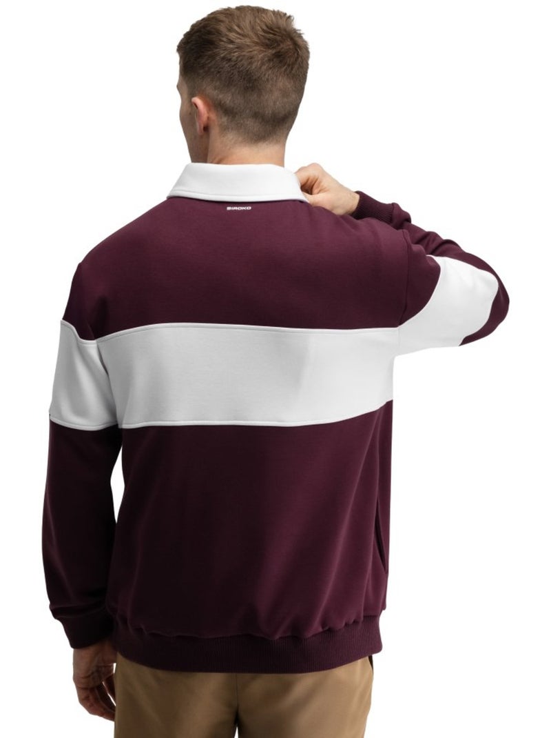 Pullover da golf uomo golf uomo eagle cherry Rosso - Kiabi