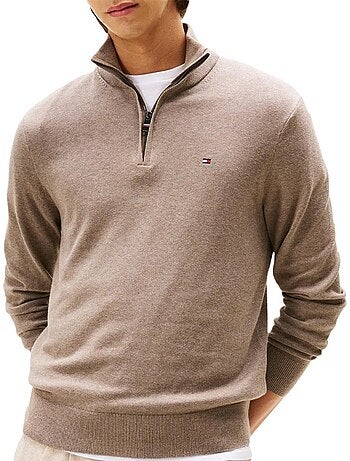 Pullover da Uomo Tommy Hilfiger Pima Cotone