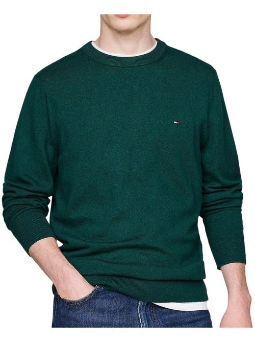 Pullover da Uomo Tommy Hilfiger Pima Cotone - Kiabi