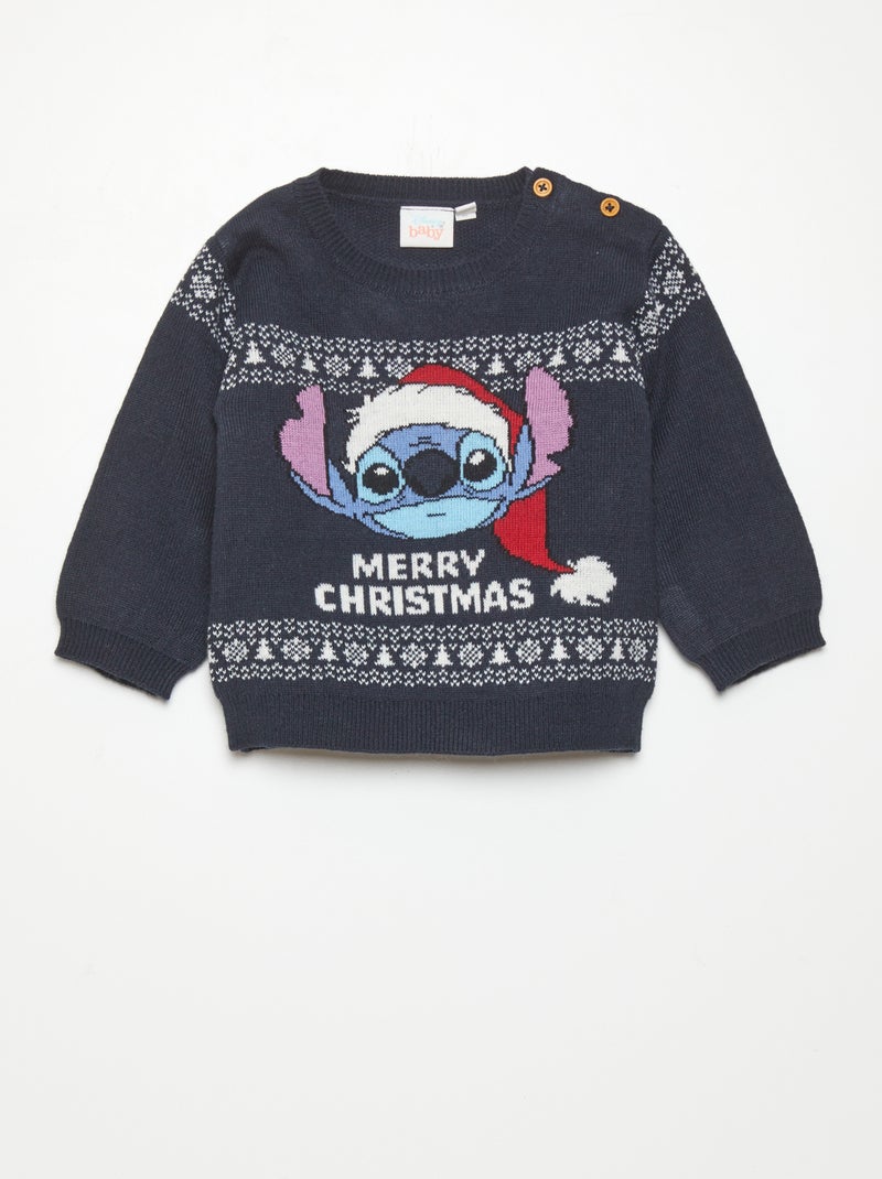 Pullover di Natale 'Disney' BLU - Kiabi