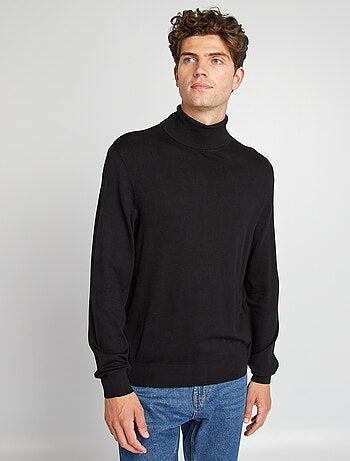 Pullover dolcevita in maglia leggera