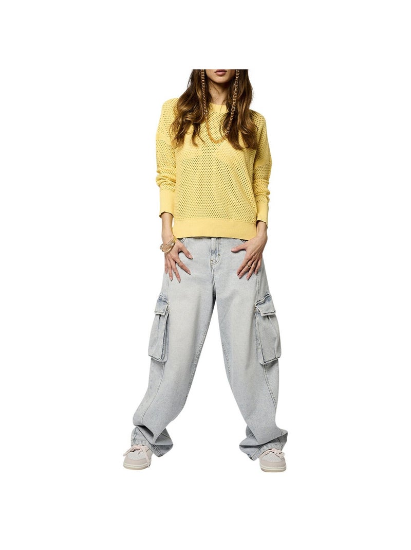 Pullover Donna Kaporal Giallo - Kiabi