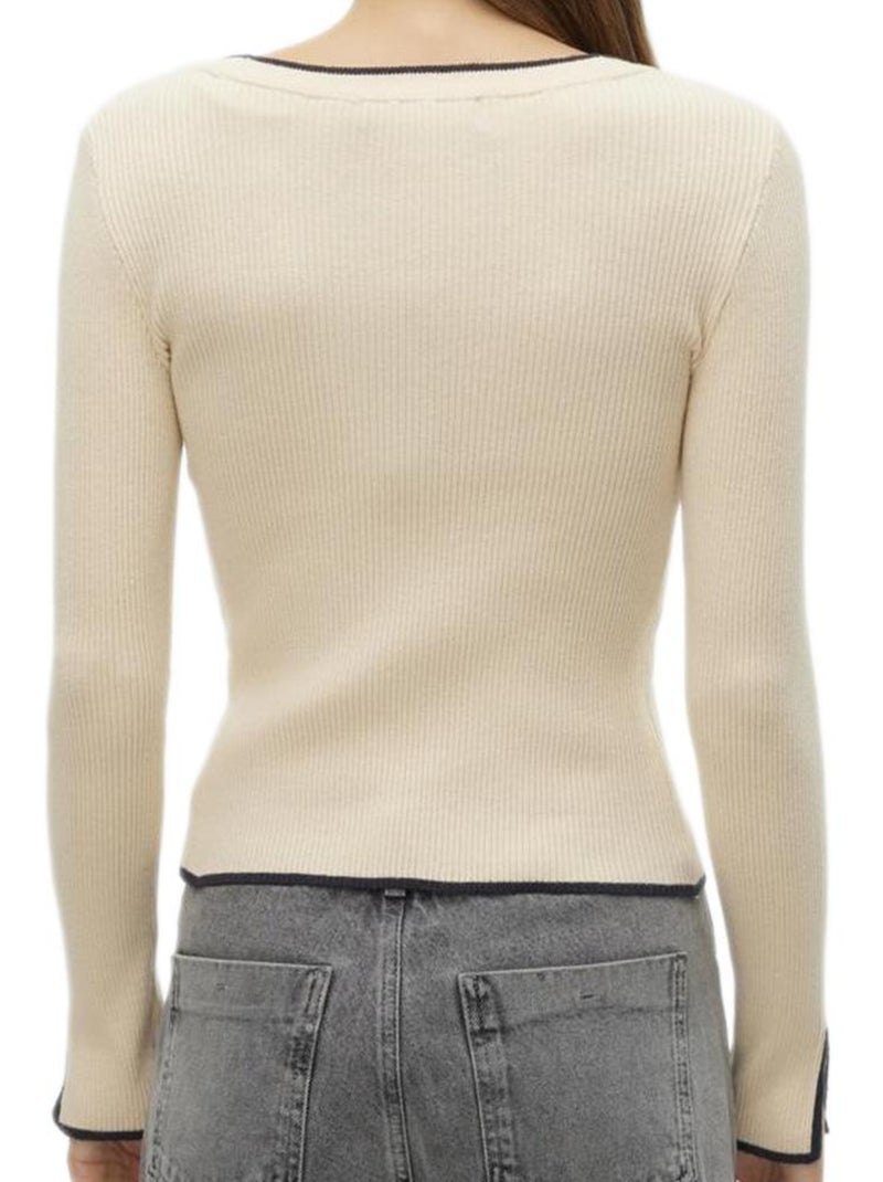 Pullover Donna Vero Moda Beige - Kiabi