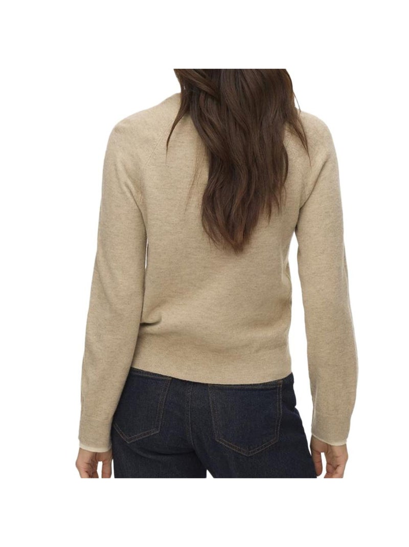 Pullover Donna Vero Moda Beige - Kiabi