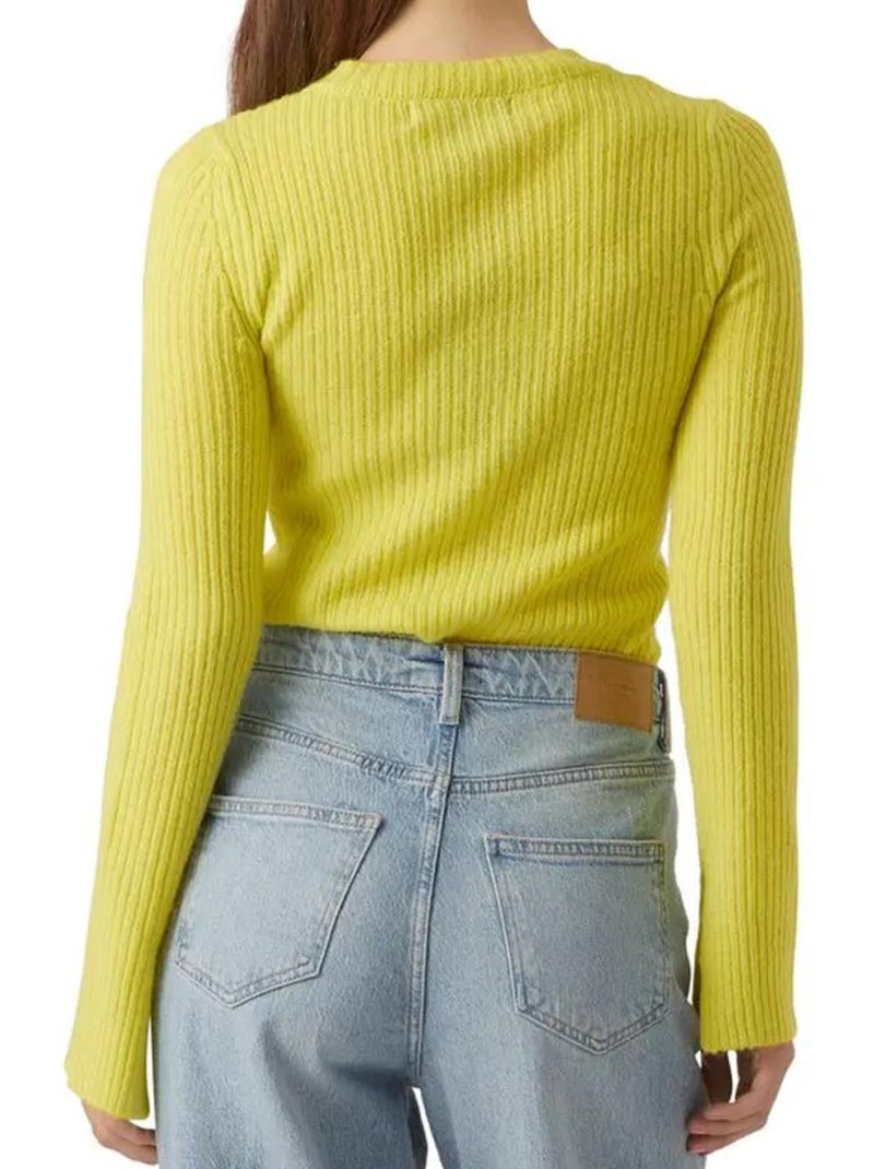 Pullover Donna Vero Moda Britany Giallo - Kiabi