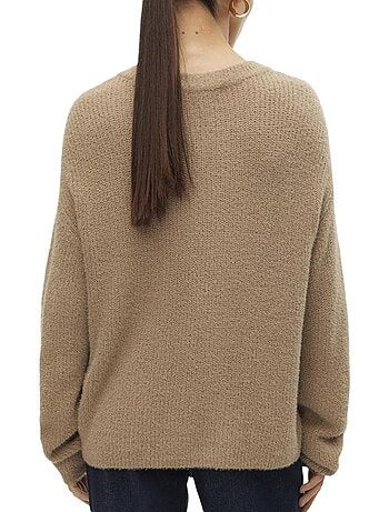 Vero Moda Pullover Donna con Maniche a Sbuffo