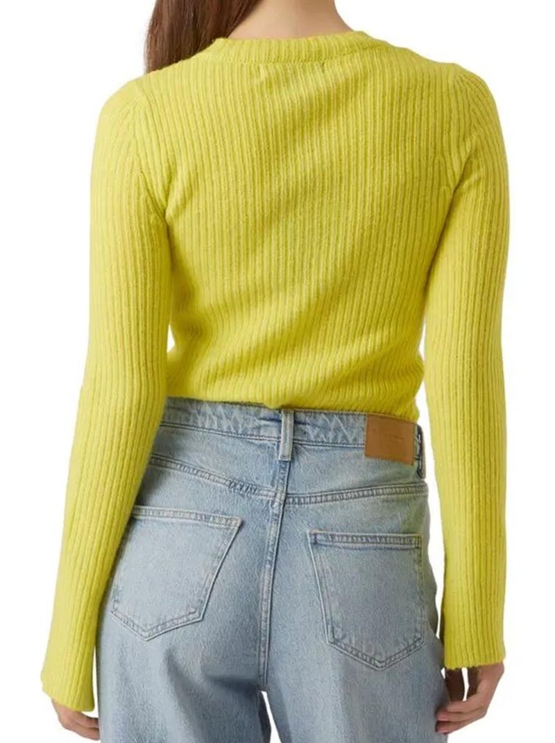 Pullover Donna Vero Moda Giallo - Kiabi