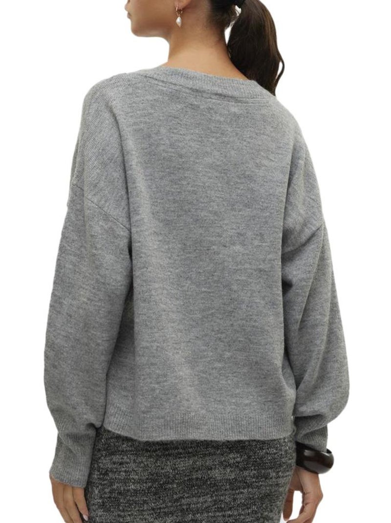 Pullover Donna Vero Moda Grigio argentato - Kiabi