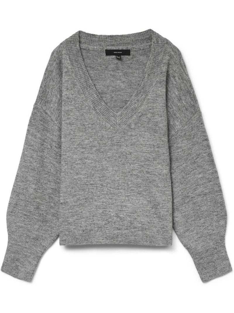 Pullover donna vero moda Grigio argentato - Kiabi