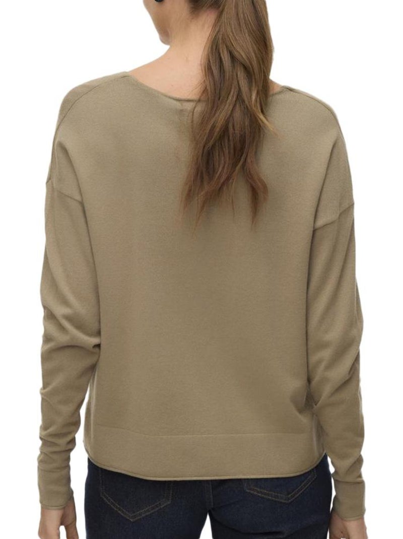 Pullover Donna Vero Moda Marrone cappuccino - Kiabi