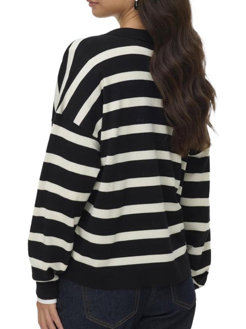 Pullover Donna Vero Moda Nero Bianco - Kiabi