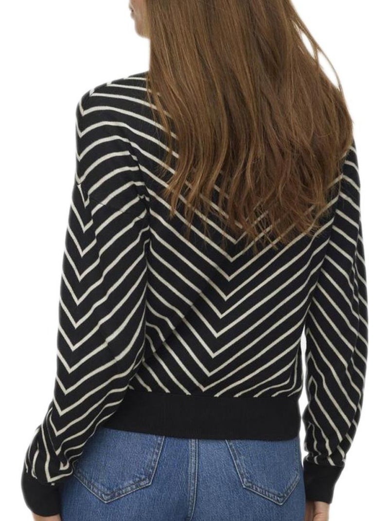 Pullover Donna Vero Moda Nero - Kiabi