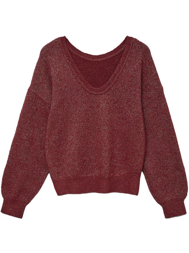 Pullover Donna Vero Moda Rosso - Kiabi