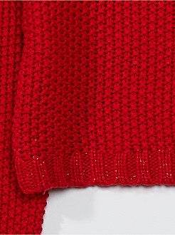 Pullover effetto uncinetto - Kiabi