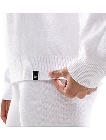 Pullover in maglia a mezza zip donna donna sapporo-w