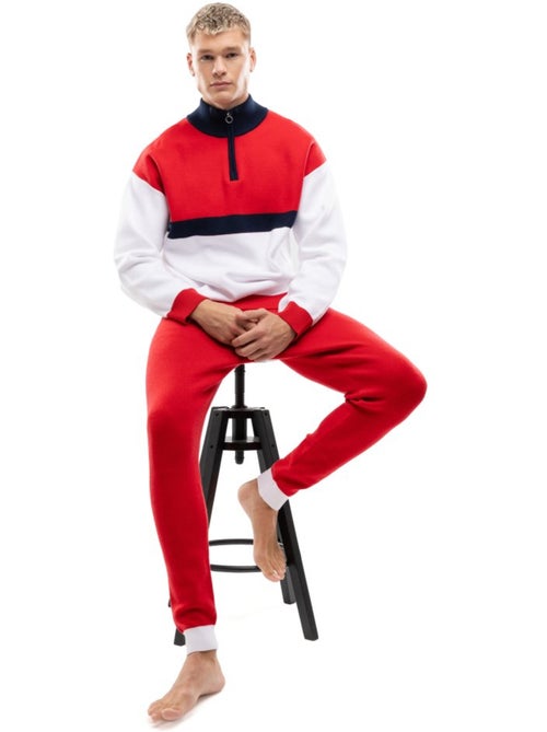 Pullover in maglia a mezza zip uomo uomo sapporo - Kiabi