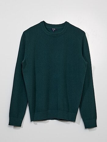 Pullover in maglia a nido d'ape - Kiabi