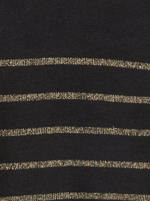 Pullover in maglia con paillettes fantasia - Kiabi