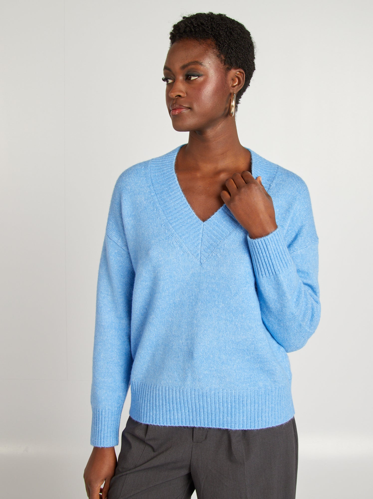 Maglioni e Pullover Blu da Donna Elettrico Azzurro Scuro Kiabi