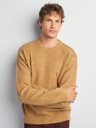 Pullover in maglia con scollo tondo