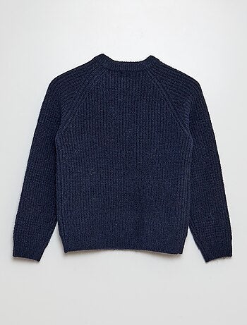 Pullover in maglia fantasia