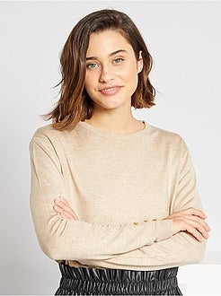 Pullover in maglia leggera - Kiabi