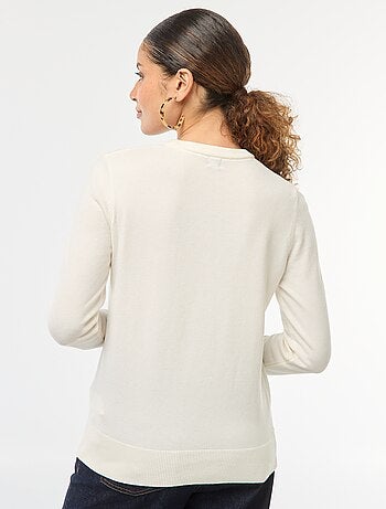 Pullover in maglia (leggero scollo tondo
