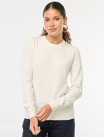 Pullover in maglia (leggero scollo tondo