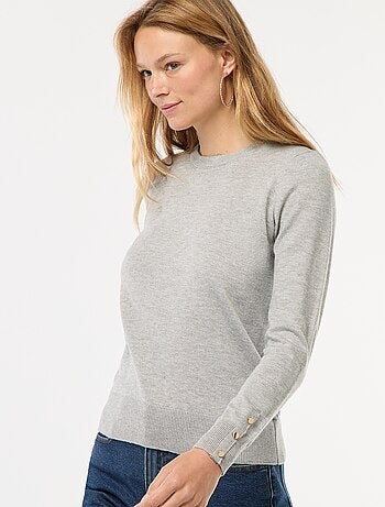 Pullover in maglia (leggero scollo tondo