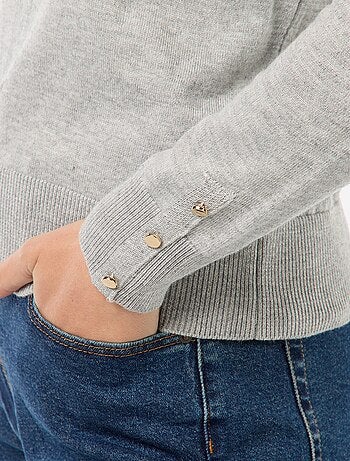 Pullover in maglia (leggero scollo tondo