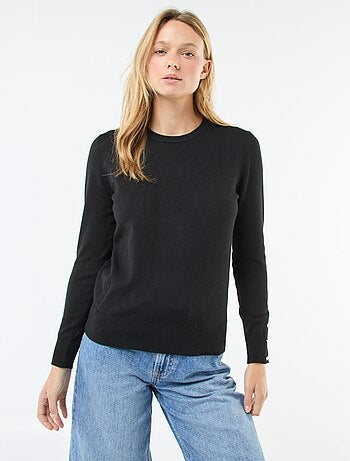 Pullover in maglia (leggero scollo tondo