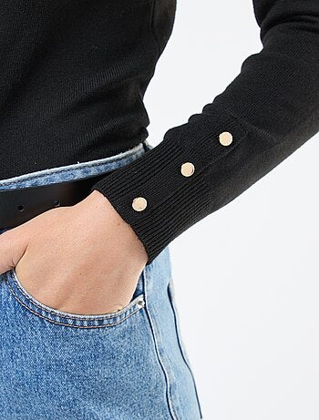 Pullover in maglia (leggero scollo tondo