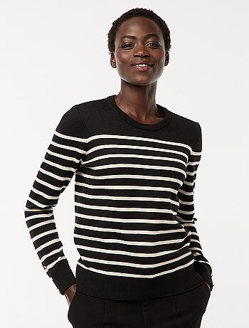 Pullover in maglia (leggero scollo tondo
